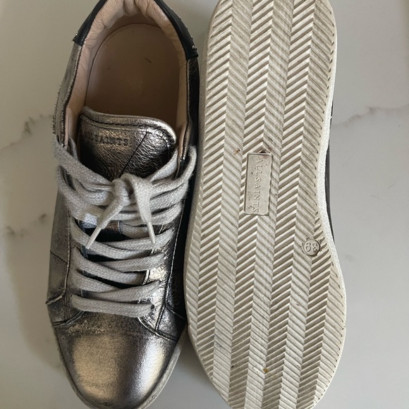 All Saints Gold Shoes - Picture 4 of 6
